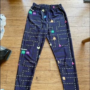 Pac-Man leggings.